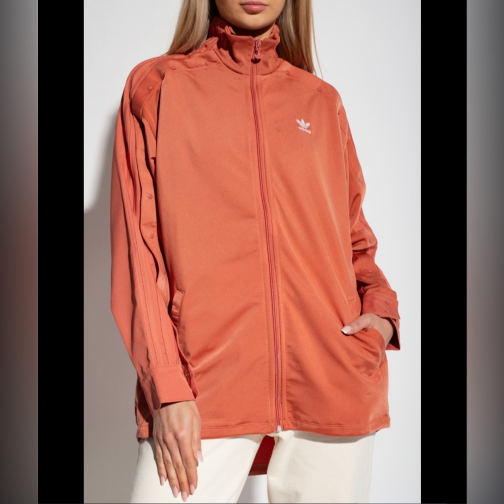 NWOT ADIDAS Always Original jacket salmon small